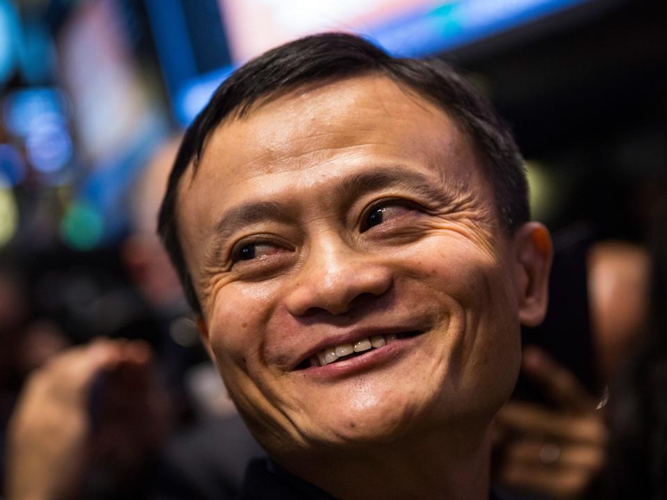 ounder and Executive Chairman of Alibaba Group Jack Ma in 2014,