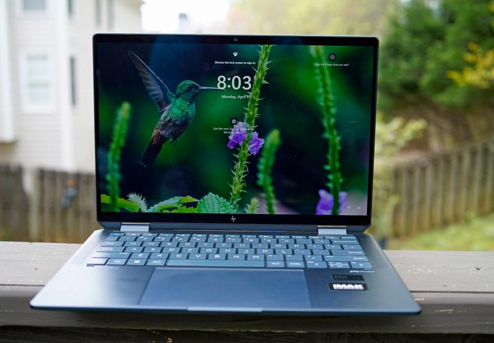 HP Spectre x360 14 front view